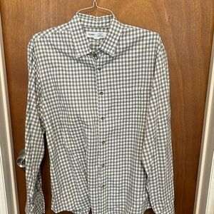 Old Navy plaid button down